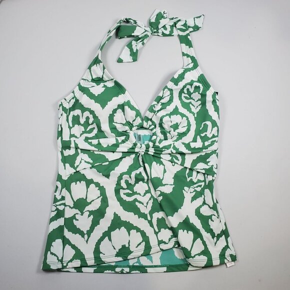 White House Black Market Swim Halter Tankini Women Size Small NWT Elizabeth - Picture 2 of 10